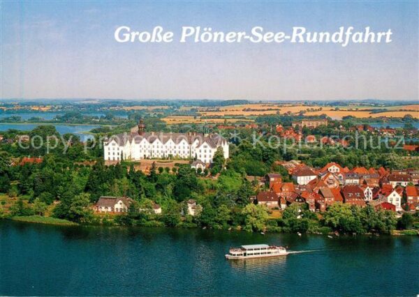 Ploen See Fliegeraufnahme Plöner See Rundfahrt