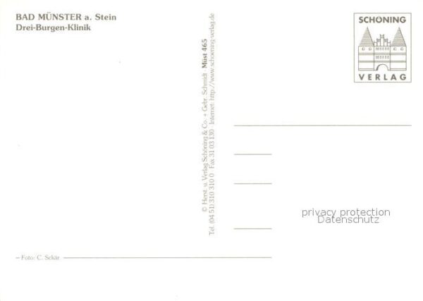 Bad Muenster Stein Ebernburg Drei Burgen Klinik – Bild 2