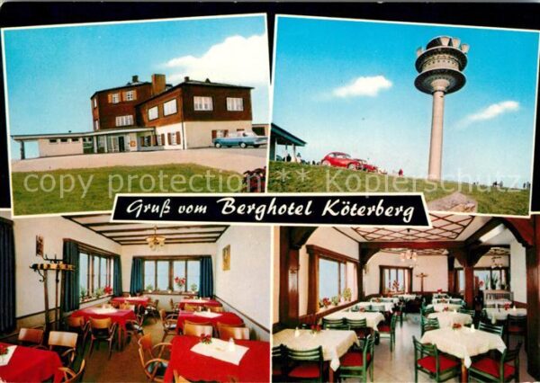 Koeterberg Berghotel Gaststätte Köterberg