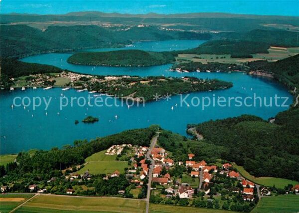 Edertal Fliegeraufnahme Edertalsperre