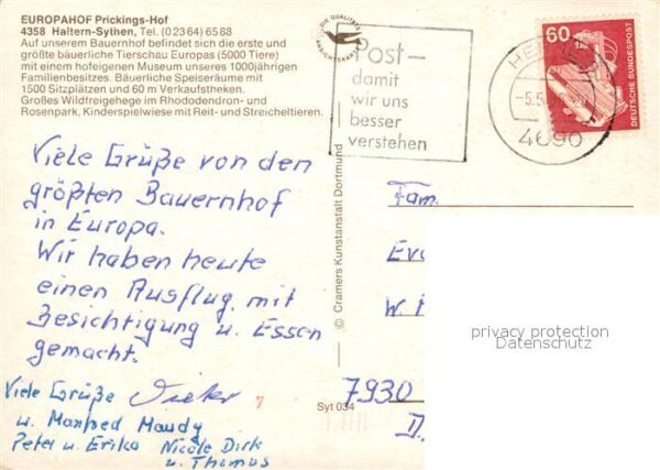 Sythen Europahof Prickingshof Futterstall Mast – Bild 2