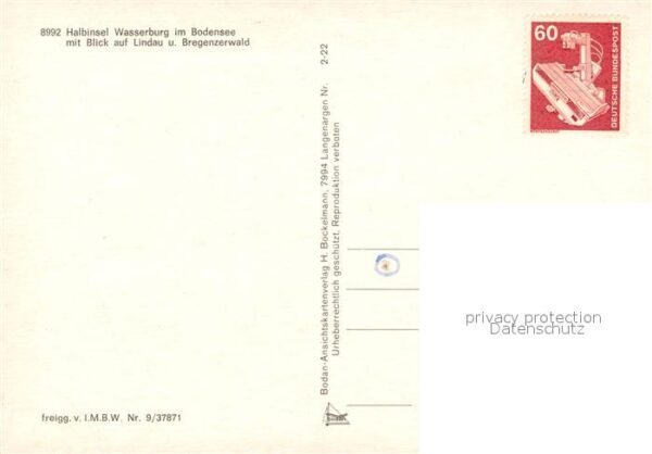 Wasserburg Bodensee Fliegeraufnahme Lindau Bregenzerwald – Bild 2