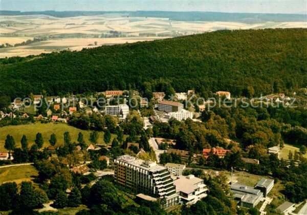 Bad Gandersheim Fliegeraufnahme Kurklinik
