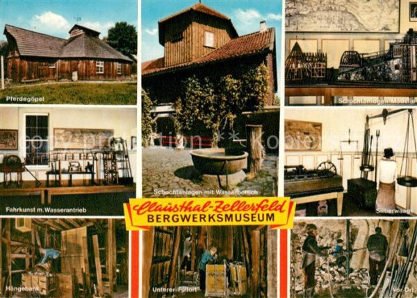 Clausthal-Zellerfeld Bergwerksmuseum Pferdegöpel Silberwaag