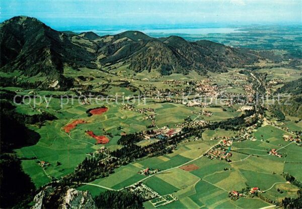 Ruhpolding Panorama vom Rauschberg Chiemsee