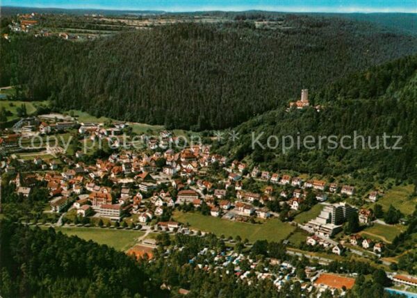 Liebenzell Bad Fliegeraufnahme Burg