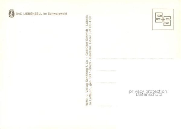 Liebenzell Bad Fliegeraufnahme Burg – Bild 2