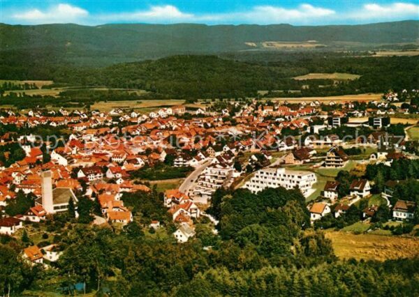 Sachsa Harz Bad Fliegeraufnahme Kirche