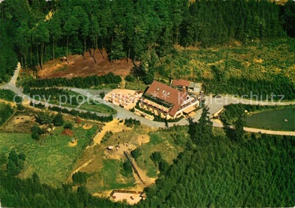 Vahrendorf Siedlung Fliegeraufnahme Parkrestaurant Schwarze
