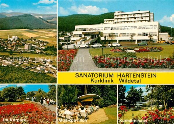 Wildungen Bad Sanatorium Hartenstein Kurklinik Wildet