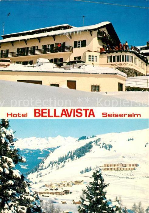 Seiser Alm Dolomiten Hotel Bellavista Winter