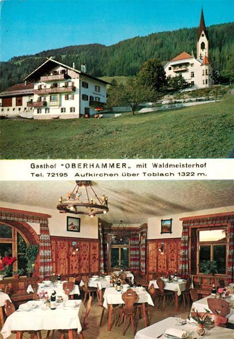 Aufkirchen Toblach Gasthof Oberhammer Waldmeisterhof