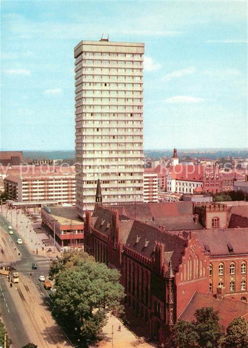 Frankfurt Oder Blick vom Hochhaus Gubener Straße
