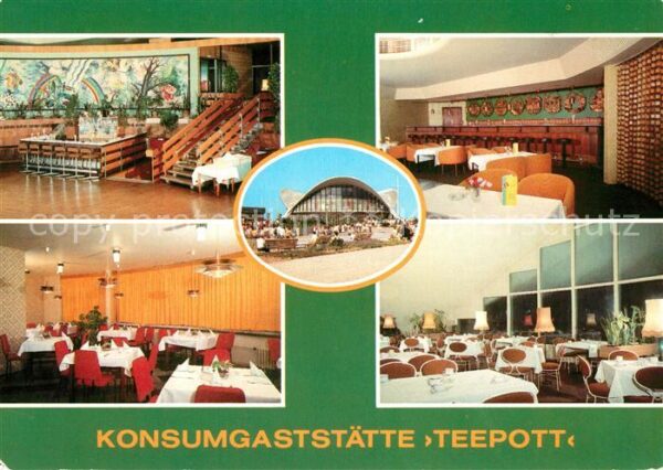 Rostock-Warnemuende Konsumgaststätte Teepott