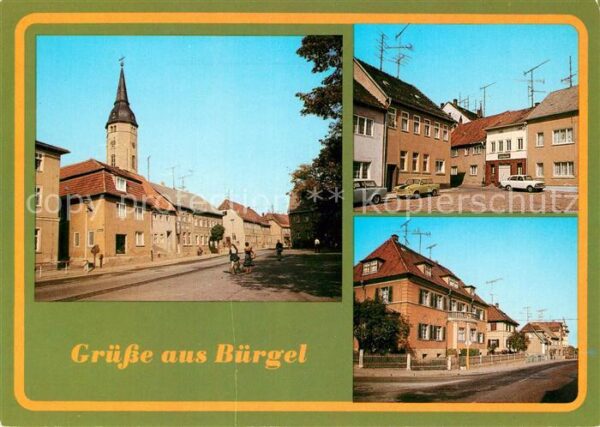 Buergel Thueringen Karl Marx Platz Baderplatz Eisenberger