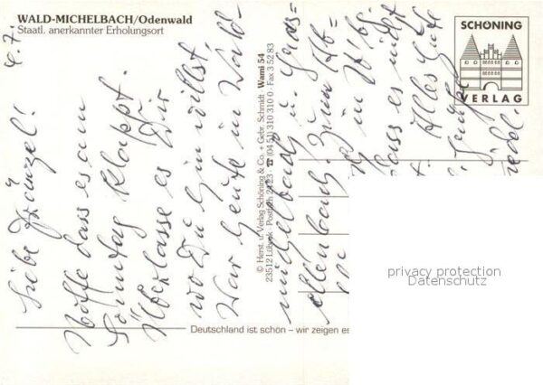 Waldmichelbach Altes Rathaus Kirche – Bild 2