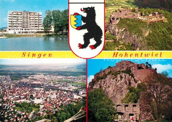 Singen Hohentwiel Haus Landerer Festungsruine Eugenstor