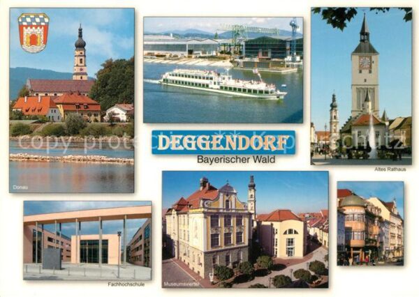 Deggendorf Donau Altes Rathaus Fachhochschule Museumsvie