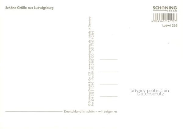 Ludwigsburg Wuerttemberg Residenzschloss Schloss Monrepos Holzma – Bild 2