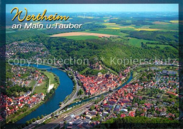 Wertheim Main Fliegeraufnahme