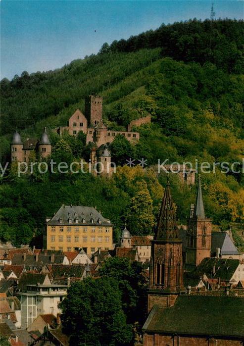 Wertheim Main Katholische und Evangelische Kirche Rui