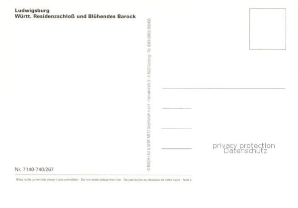 Ludwigsburg Wuerttemberg Residenzschloss Fliegeraufnahme Blühend – Bild 2