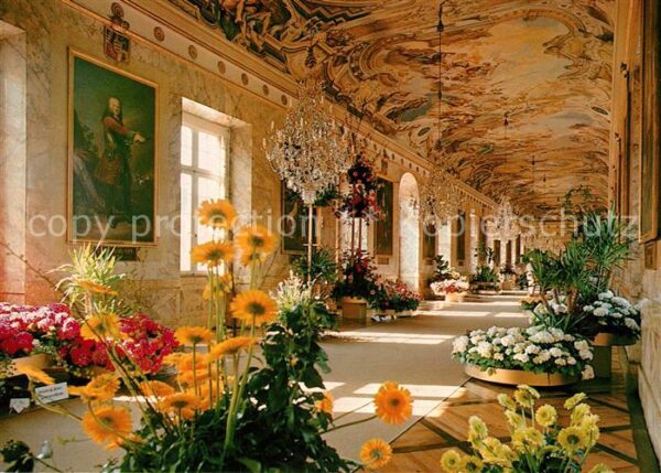 Ludwigsburg Wuerttemberg Residenzschloss Blühendes Barock Floria