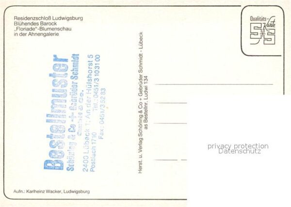 Ludwigsburg Wuerttemberg Residenzschloss Blühendes Barock Floria – Bild 2