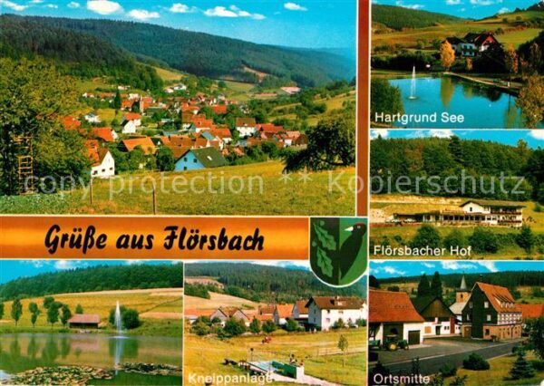 Floersbach Hartgrund See Flörsbacher Hof Kneippanl