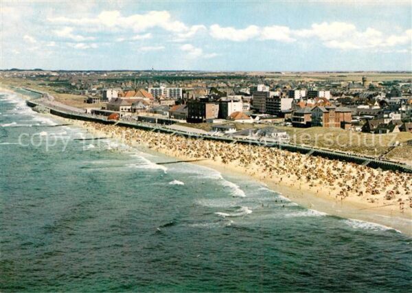 Westerland Sylt Fliegeraufnahme