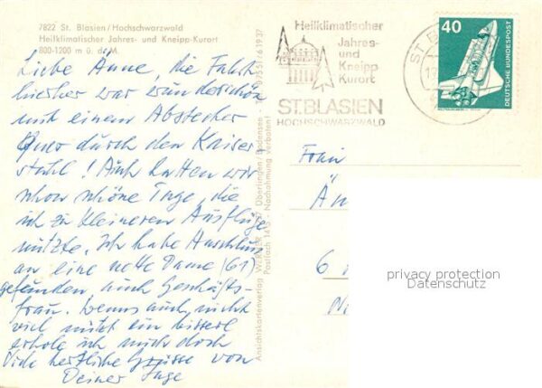 St Blasien Fliegeraufnahme – Bild 2