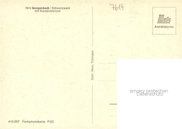 Gengenbach Kursanatorium – Bild 2