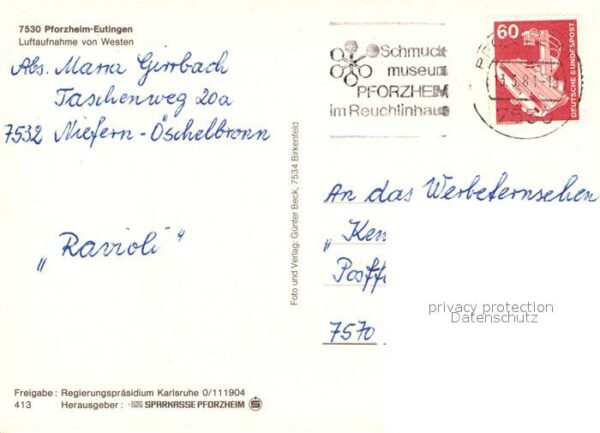 Eutingen Pforzheim Fliegeraufnahme – Bild 2