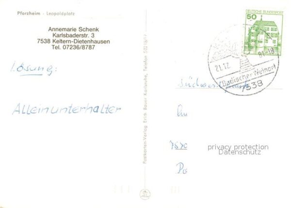 Pforzheim Leopoldplatz – Bild 2