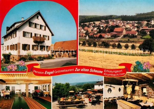Krumbach Odenwald Pension Engel Gästehaus Antonia Grillre