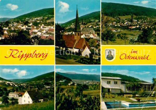 Rippberg Kirche Ortsansichten
