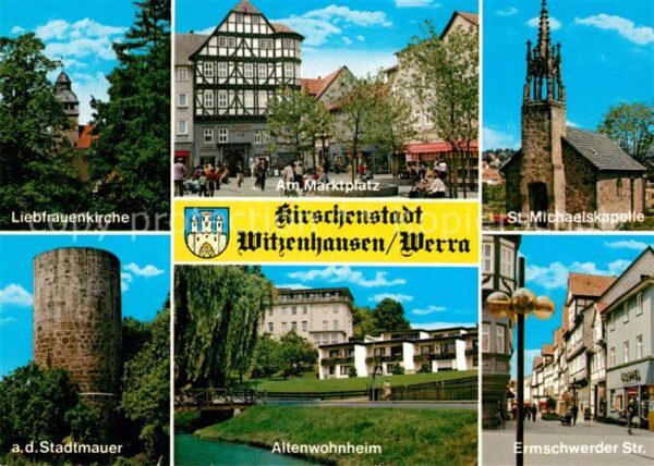 Witzenhausen Marktplatz Ermschwerder Strasse Altenwo
