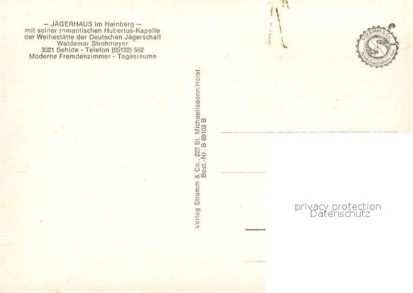 Sehlde Salzgitter Jägerhaus im Hainberg Wildschweine – Bild 2