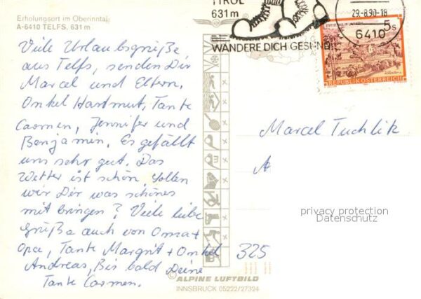 Telfs Tirol Fliegeraufnahme – Bild 2
