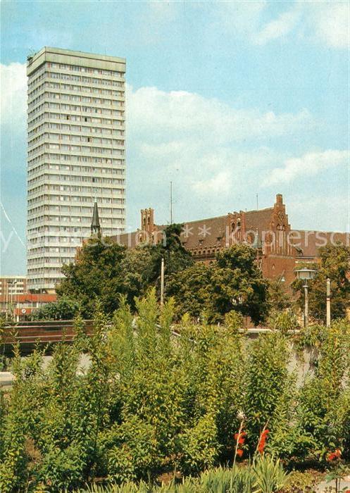 Frankfurt Oder Hochhaus Platz der Republik Jugendtouri