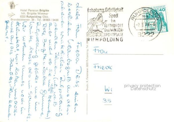 Ruhpolding Hotel-Pension Brigitte – Bild 2