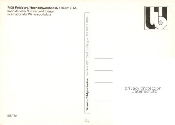 Feldberg Schwarzwald Fliegeraufnahme – Bild 2