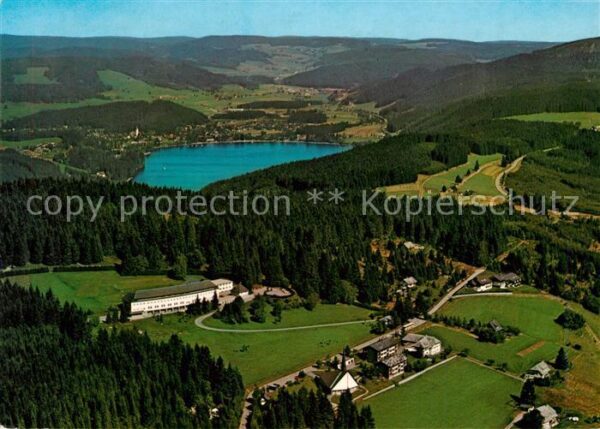 Feldberg Schwarzwald Fliegeraufnahme Familienkurheim Schuppe