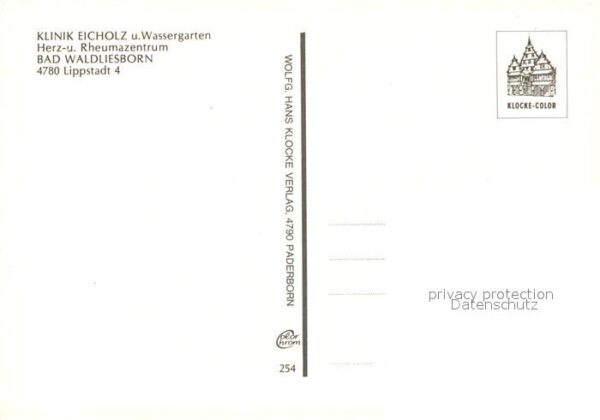 Bad Waldliesborn Klinik Eicholz Wassergarten – Bild 2