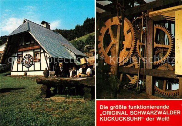 Schonach Schwarzwald Weltgrößtes Holzräderwerk Kuckucksruf