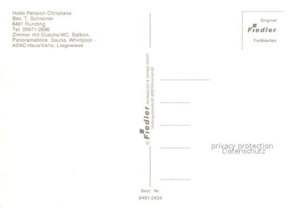Runding Cham Hotel Pension Christiane – Bild 2