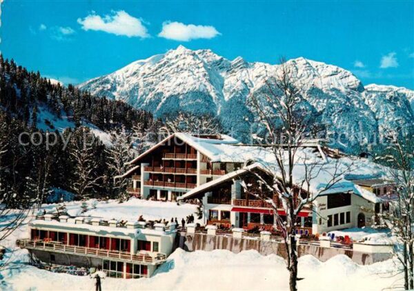 Garmisch-Partenkirchen Berghotel Forsthaus Graseck Winter