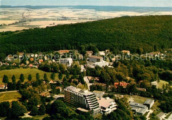 Gandersheim Bad Fliegeraufnahme Kurklinik