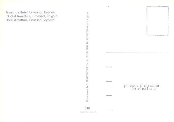 Limassol Amathus Hotel Strand – Bild 2