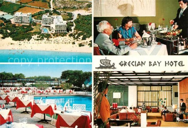 Ayia Napa Agia Napa Grecian Bay Hotel Schwimmbad Flugaufnah